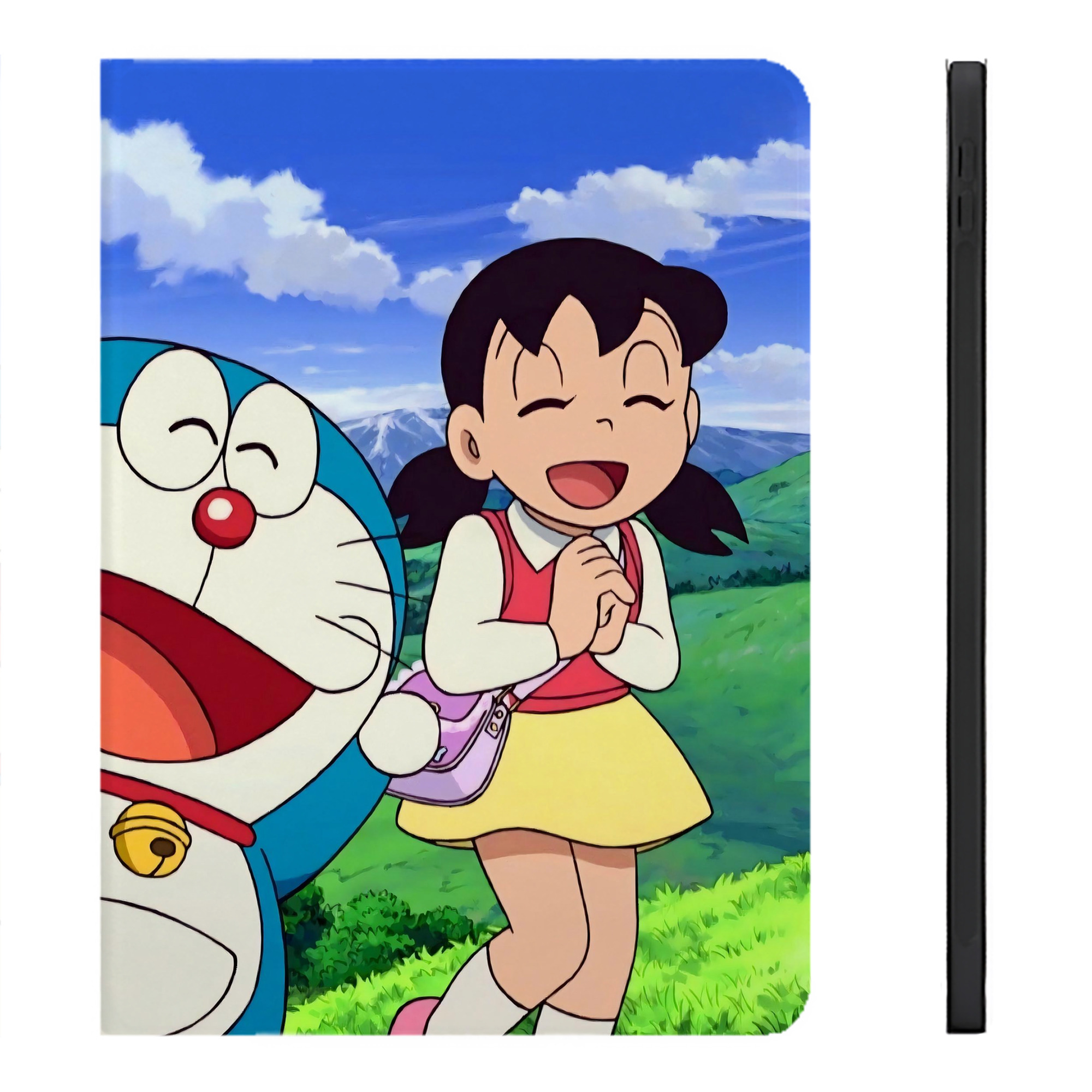 （画像用） ドラえもん Doraemon IPadケース ペンホルダー付き ブックスタイルデザイン